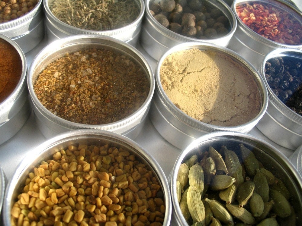ethiopian spice kit - recreate the flavors of Addis Ababa at home -  chef gift set of 15