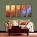 Original Large Abstract Painting Flowers...ready to hang...50 x 30 .. Dreaming Comes Easily