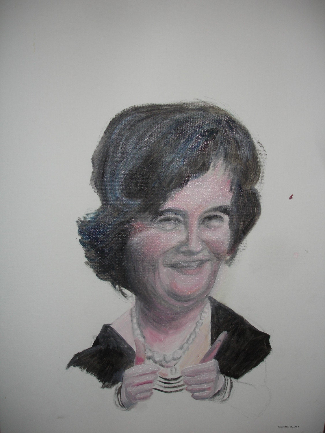2  Susan Boyle Greeting Cards with Envelopes Included (5x3)