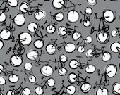 Bicycle Fabric - Gray Hand-Drawn Original Design