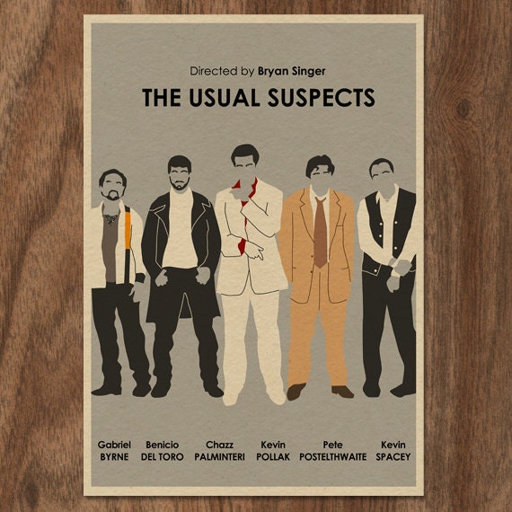 The Usual Suspects Limited Edition Print