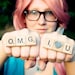 Two-Finger Scrabble Word Ring (your choice)