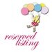RESERVED - Pink Flamingos Necklace