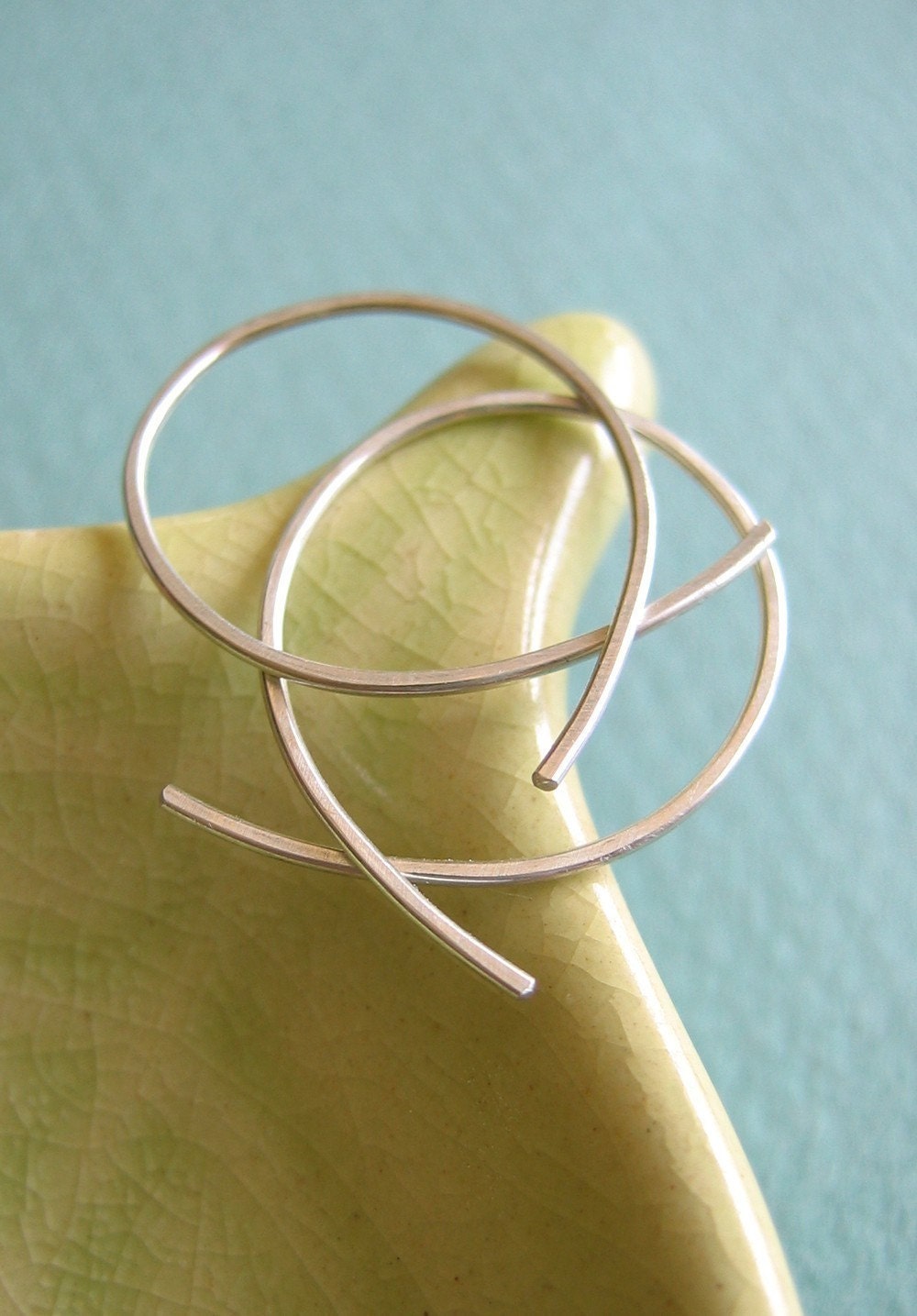 Small Sterling Loop Hoops