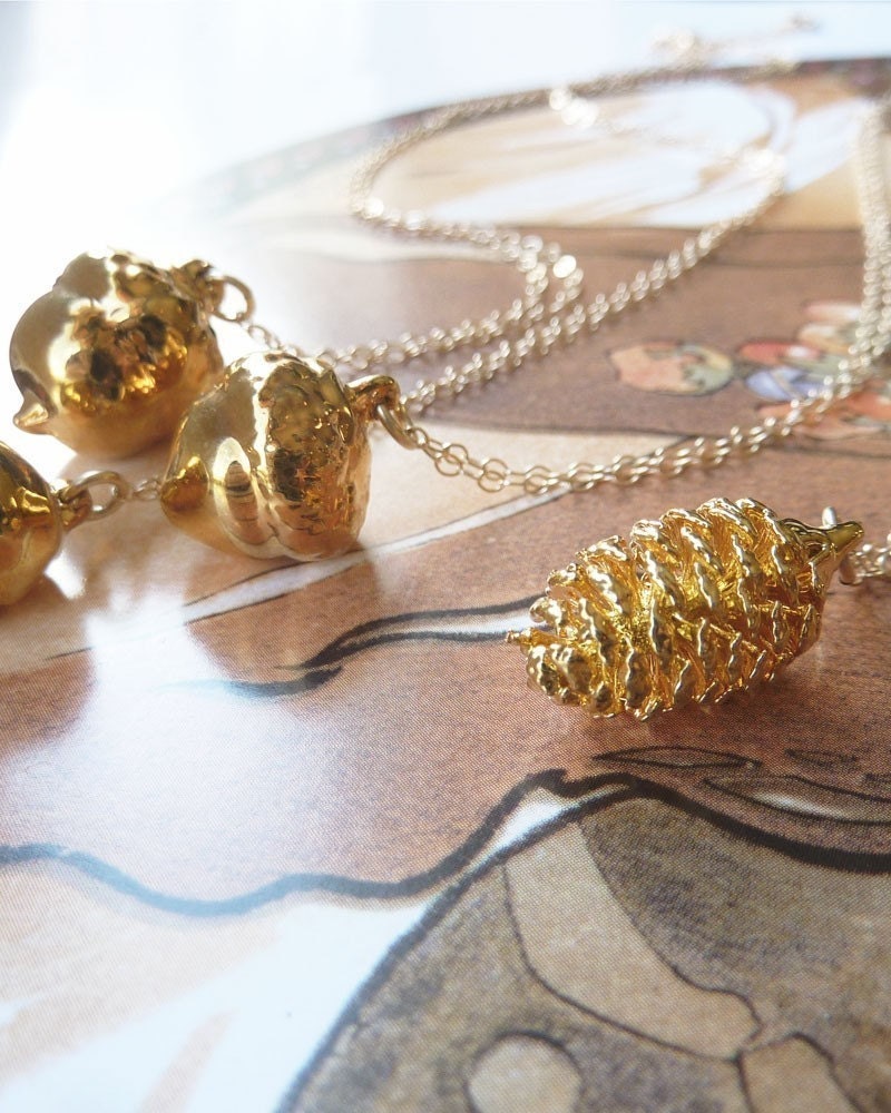 Pine Cone Necklace