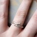Silver Bypass Branch Ring