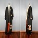 vintage . silk . kimono . DANCING GEISHA . antique . robe