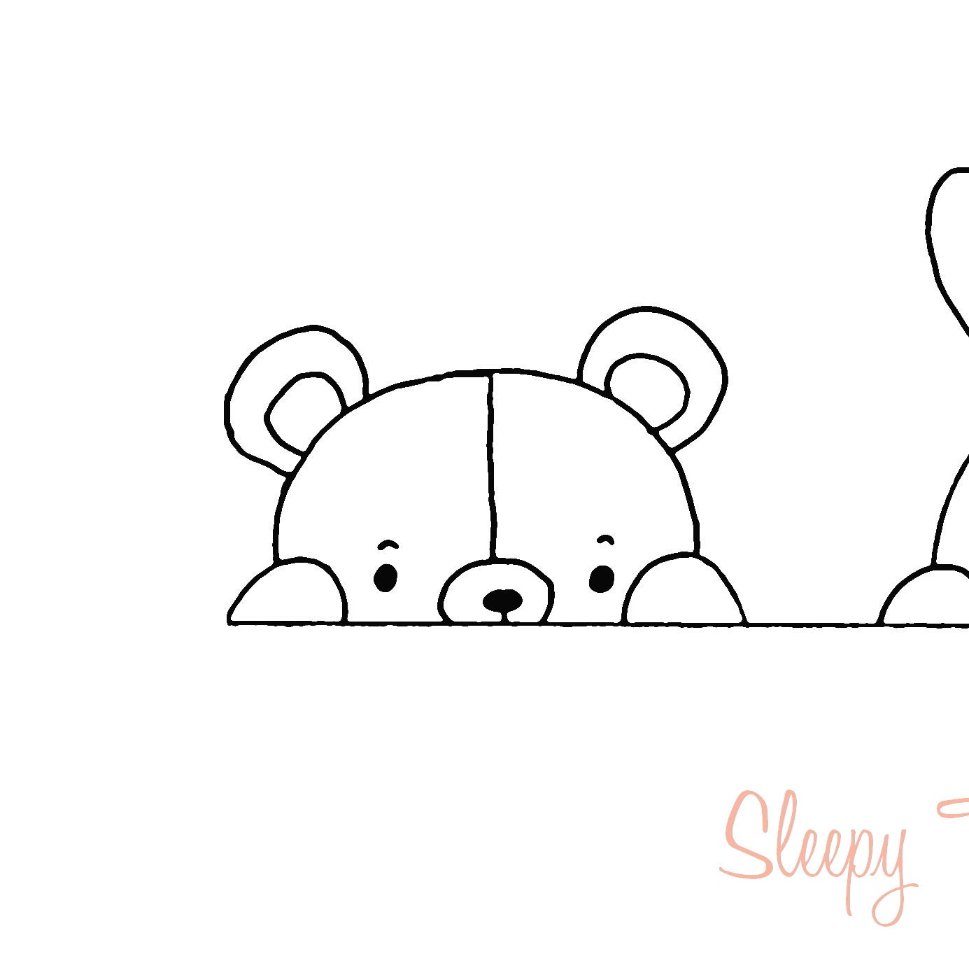 Sleepy Time Animal Pals embroidery pattern PDF