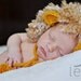 newborn photography prop lion hat and tail set
