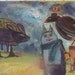Print, The Traveling Cat and her Friends