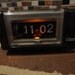 1960s cosmo flip number alarm clock