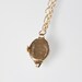 RESERVED Petite Watch Necklace Gold Filled Vintage