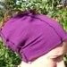 Grape Purple Organic Bamboo Head Hugger