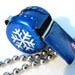 Tin Whistle Snowflake Blue Winter