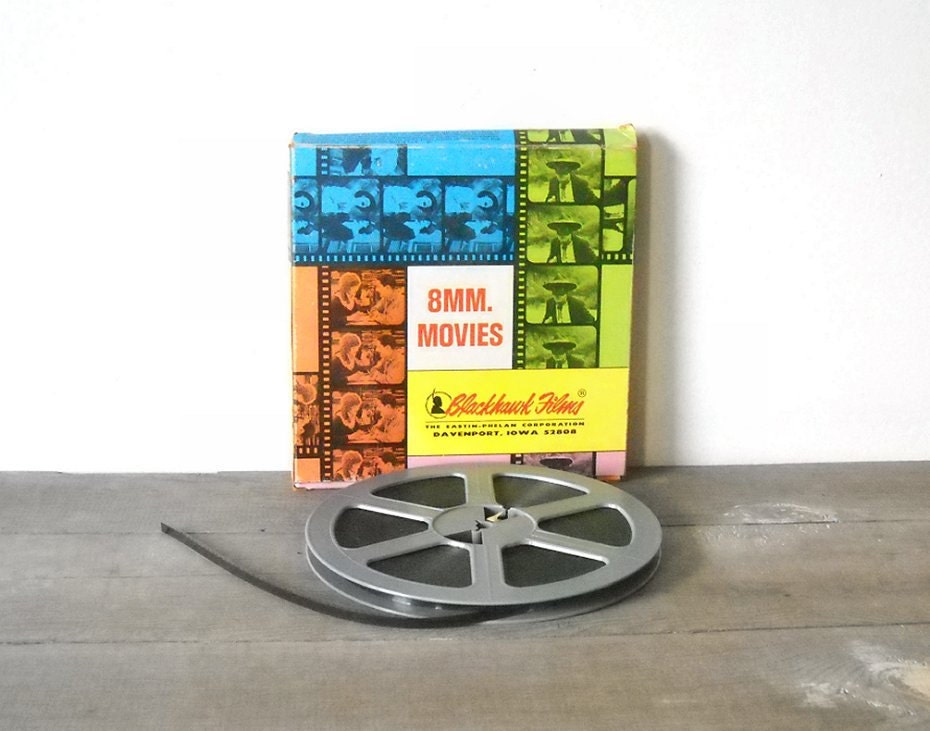 Halloween HAUNTED SPOOKS 8mm Film Blackhawk Films Harold Lloyd Vintage