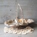 Vintage Silverplate Brides Basket Repousse Art Nouveau