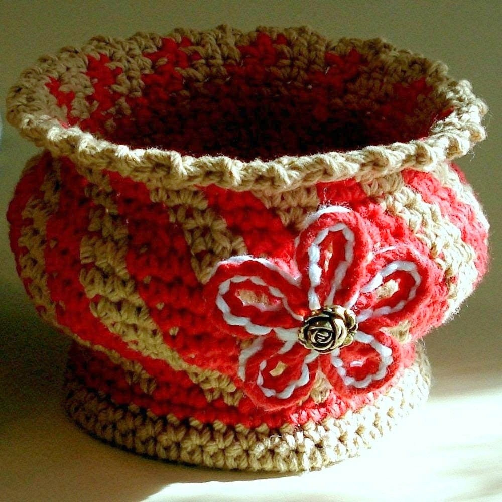 Bowl Crochet Pattern Soft Pottery PDF 17