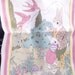 four Peter Cotton Tail Rabbit garden Fabric Panels
