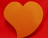 SWIRL HEART 8 inch unfinished shape