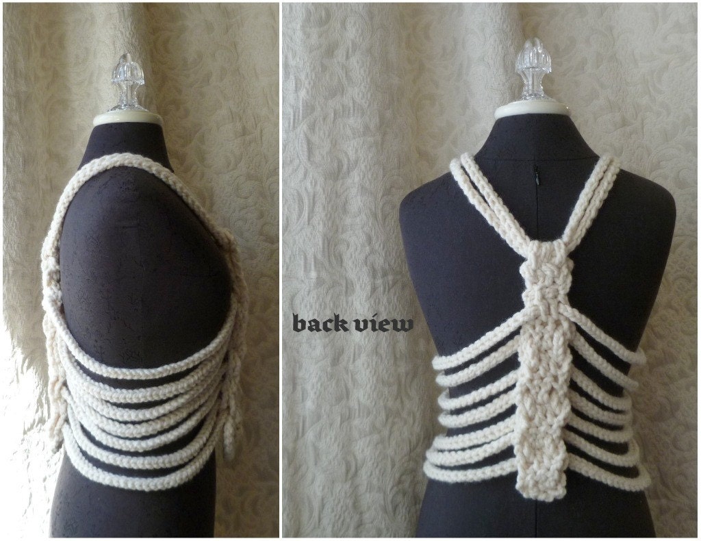 Inside Out by Fringe - Crochet - Wearable Fiber Art