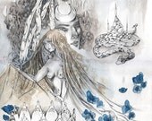 Trevia - Faery / Fantasy Painting Art Print