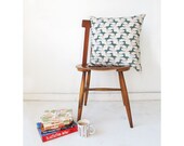 Cushion cover 50x50cm - Colts in teal