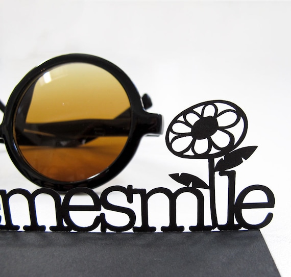 Lasercut card - YouMakeMeSmile