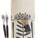 Table runner - Pincushion, in charcoal