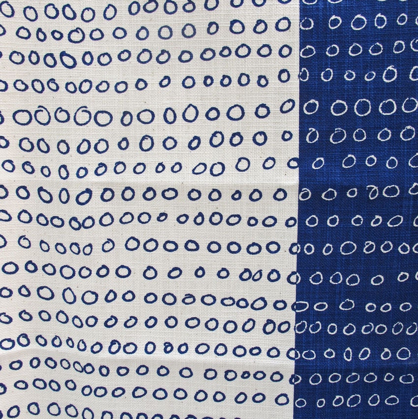Apron - Abacus, in Inky Blue