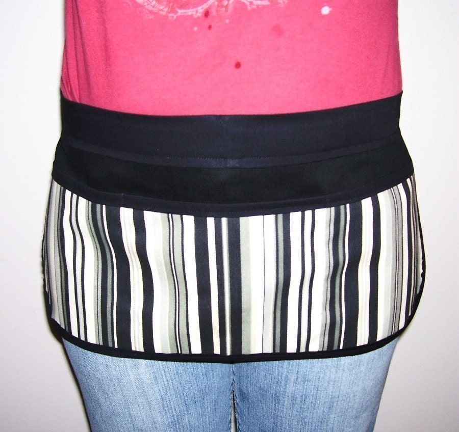 Black and White Money Apron