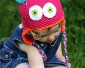Crochet Monster Hat for Baby Made to Order Large Sizes