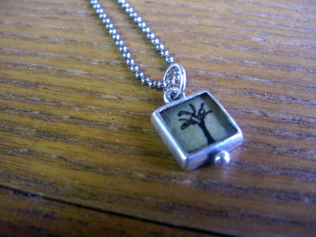 Tiny Tree Pendant