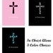 In Christ Alone - Choose Your Color - 8x10 Print