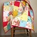 Happy Vintage Baby Girl Quilt