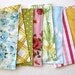 Vintage Mix Cloth Napkins, Set of 4