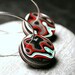 Detroit Fordite Sterling Silver ... Earrings ... Jungleland