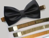 Choose Your Belt - Mini Fancypack - Black Pleather with Vintage Stretch Belt