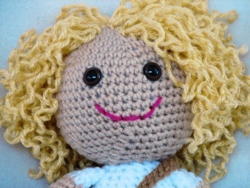 PDF - Huggable Georgie, an Amigurumi Crochet Doll Pattern
