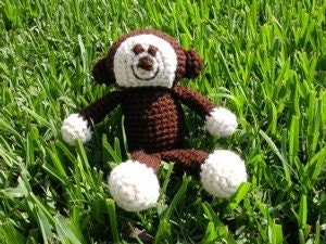 PDF - Dangles the Monkey Amigurumi Crochet Pattern
