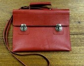 Red Leather iPad Case
