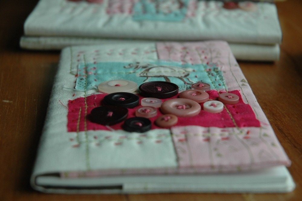 ALOT OF BUTTONS moleskine notebook cover