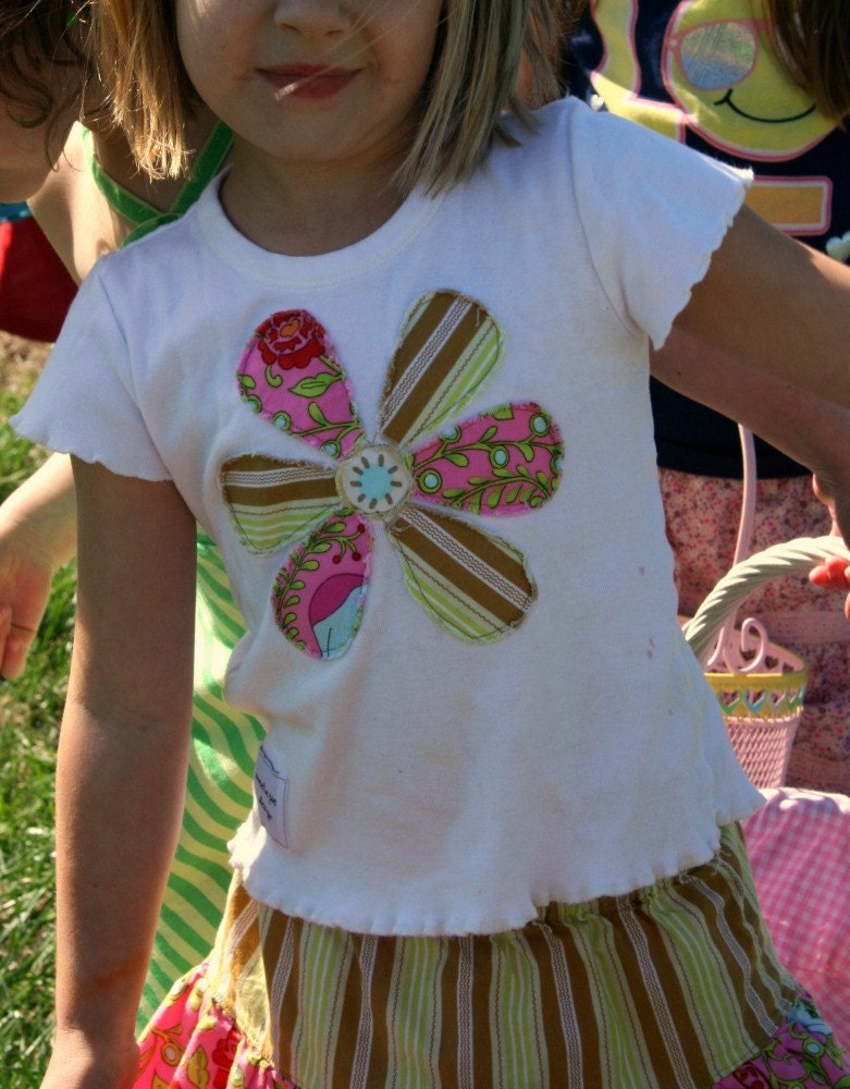 SALE - Sweetie Pie Design - Penelope T - Girls Size 2T - Ready to Ship