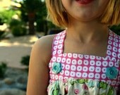 Sweetie Pie Design - Maison Sundress - Girls Size 5/6 - Ready to Ship