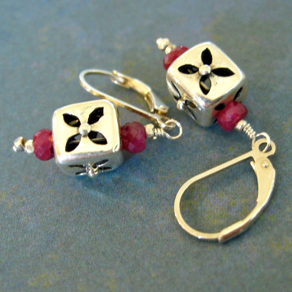 Juicy Red Kisses Earrings