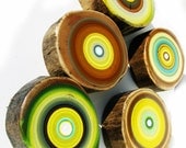 Paintings Upcycled Green Modern Design Elements