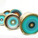 Blue Paintings on Repurposed Wood for Your Babys Boys Nursery
