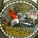 Equestrian Horse Jumper Shrine  Vintage parts  Steampunk Assemblage Table Art  ZNE  Mary Vogel Lozinak