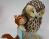 PDF CLASS Needle Felted Animal Dressed Mouse/Bunny Needle Felting Class to create BOTH the Bunny and Mouse