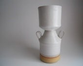 Medium White Vase