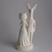 Deer groom weds Owl bride     Wedding Cake Topper